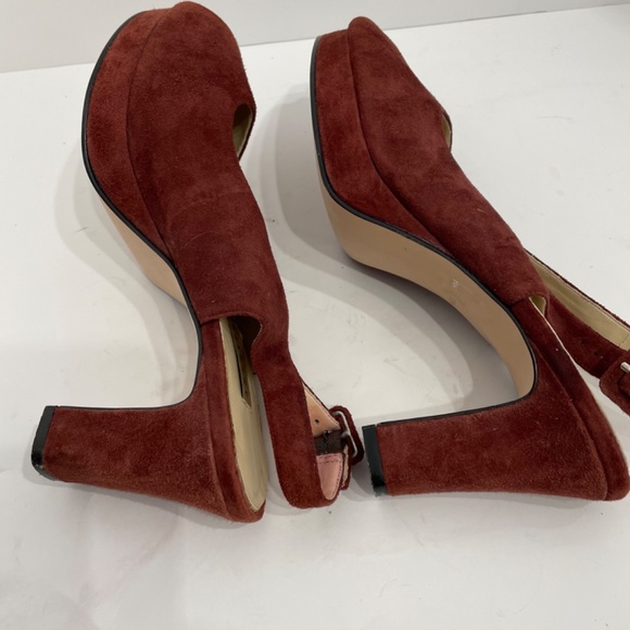 Apostrophe Maude Platform Sandals , 8.5 M Russet Bwn - Picture 3 of 8